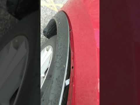 Loose wheel arch