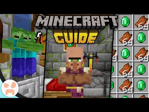 ZOMBIE EMERALD FARM! | The Minecraft Guide - Tutorial Lets Play (Ep. 49)