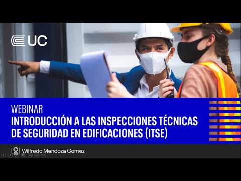 , title : 'Webinar: Introducción a las Inspecciones Técnicas de Seguridad en Edificaciones (ITSE)'