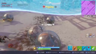 ［PS4フォートナイト] ウォームアップ　予選　5000万円を掛けた戦い