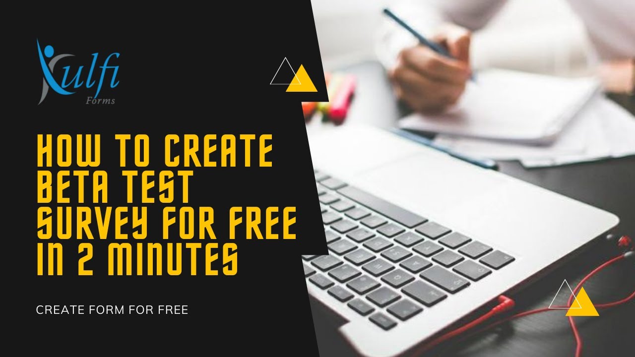 How To Create Beta Test Survey | Evaluation Form | Data Collection Form