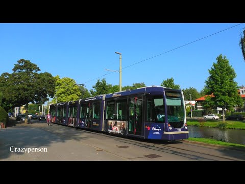 Disney + Feyenoord RET tram Molenlaan Rotterdam