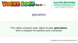 Video thumbnail for glaciation