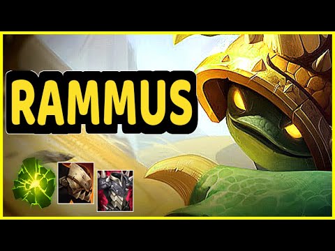 RAMMUS VS JARVAN IV JUNGLE GAMEPLAY