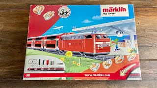 Märklin MyWorld Startpackung 29209 Kinder Modelleisenbahn Spielzeug Zug Startpackung Test & Unboxing