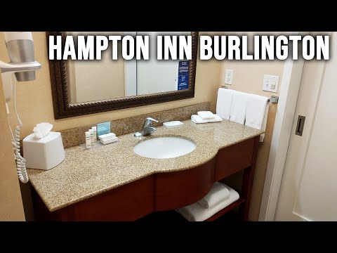 Hampton Inn and Suites Hotel Room Burlington