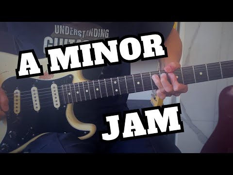 Epic Guitar Backing Track Jam - A Minor