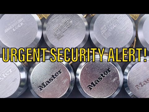 [1197] Opened FAST: Master Lock Puck Locks Comb Picked!