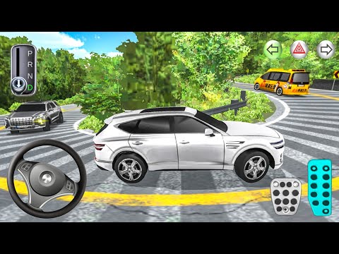 New Genesis GV80 SUV car Extreme Mountain Path Driving - 3D Driving Class 2025 - Gameplay Android 3D