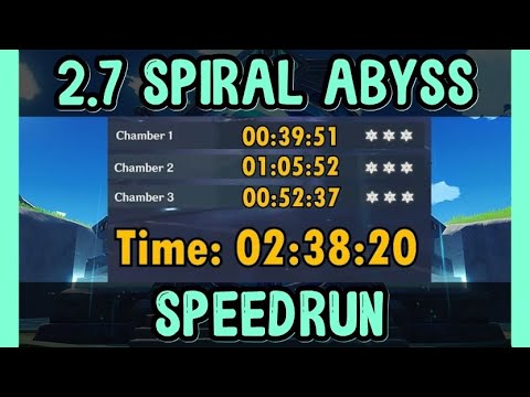 2.7 Spiral Abyss Floor 12 [SPEEDRUN]