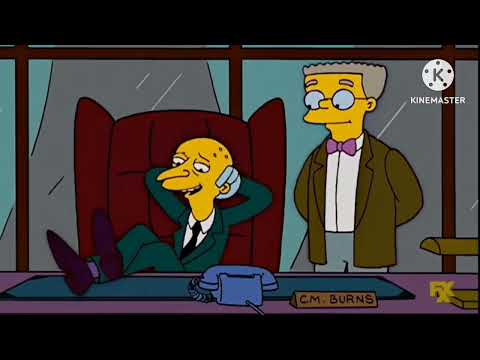 The Simpsons: (All Montgomery Burns' Mother (Daphne Charles Burns) Scenes) but We Saw that His Dad