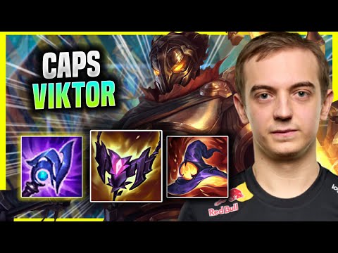 CAPS IS A BEAST WITH VIKTOR! - G2 Caps Plays Viktor Mid vs Vex! | Season 2022