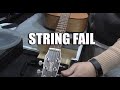 String Snaps while Tuning - Fail | Edwin-E