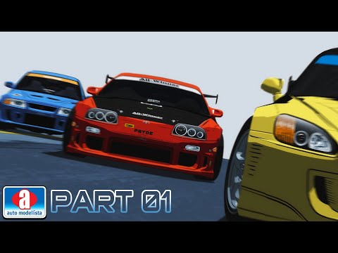 Auto Modellista PART 01 || Garage Life Playthrough || Dolphin Emu
