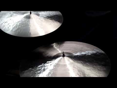 22 & 20 OSC SB's 2419g & 1954g - Handcrafted cymbals by Craig Lauritsen