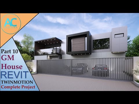 GM House | Part 10 | Complete Step By Step Project | Revit and Twinmotion Tutorial