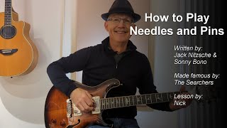 Needles and Pins Guitar Lesson Tutorial #needlesandpinsguitarlesson