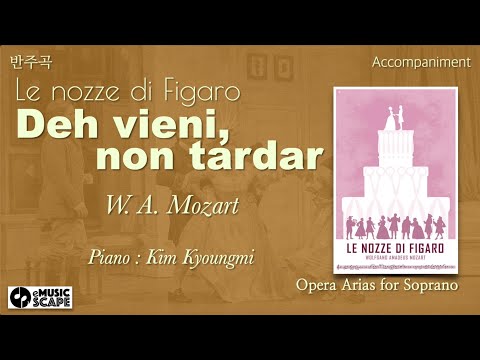 W. A. Mozart, “Deh vieni, non tardar” Aria Piano Accompaniment