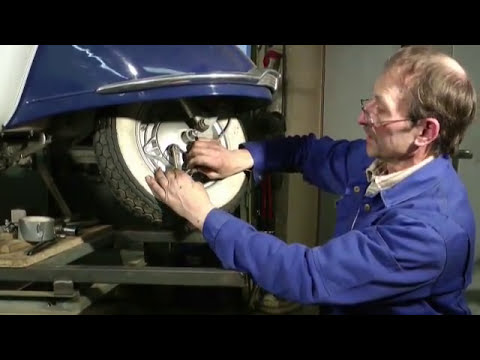 Heinkel-Club Service Video 20 - Vorderrad einbauen