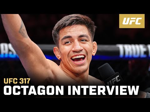 Jose Miguel Delgado Octagon Interview | UFC 317