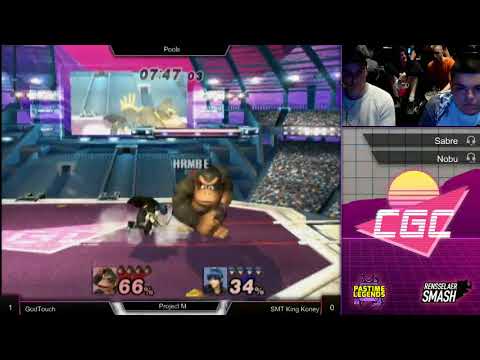 CGC Redux - PM Singles Pools - SMT|King Koney (DK) v. Godtouch (Fox/Marth)