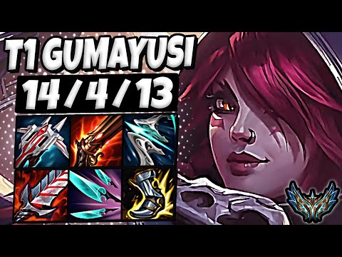 T1 Gumayusi Xayah vs Aphelios [ ADC ] Korea Challenger Patch 13.5 ✅