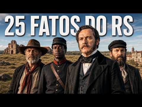 25 Fatos do Rio Grande do Sul que desafiam a história oficial