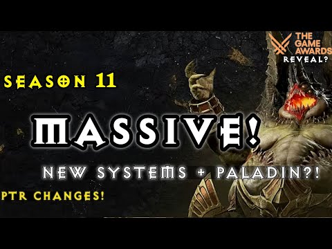 Diablo 4 Season 11 Is MASSIVE – All Changes, New Systems & Game Awards Reveal?