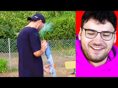 LARS REAGIERT auf WASSERPISTOLEN CHECK! (Tischvideo)