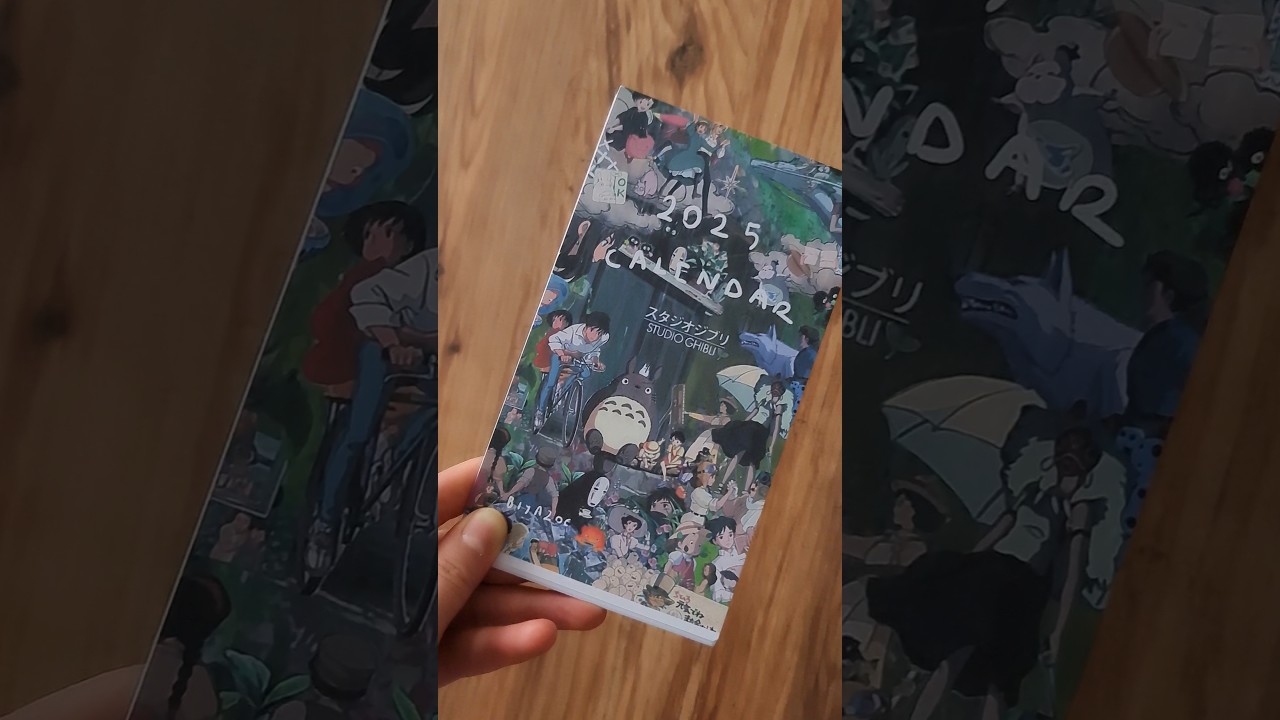 Ghibli calendar #shortsvideo