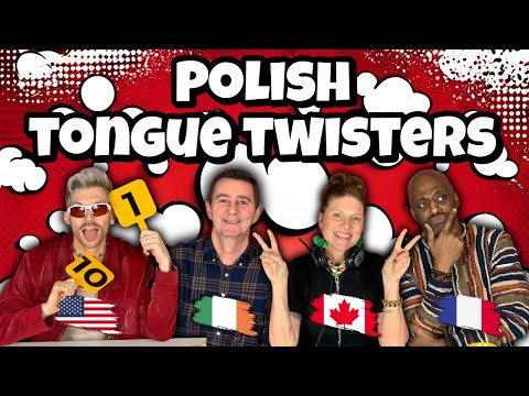 Polish is a superpower! Foreigners Try to Read Impossible Polish Tongue Twisters 😱 | Dzikie Ucho