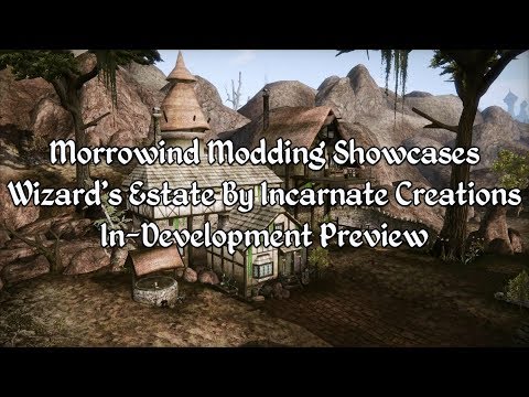 Morrowind Modding Showcases - Wizard's Estate In-Development Preview