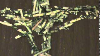 Closeup of "In God We Rust"