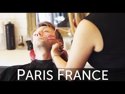 💈 Would You Try This? Beard Waxing In Paris, France |...