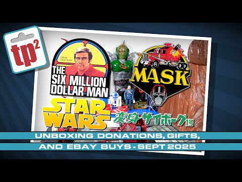 Unboxing vintage toy donations, gifts and eBay buys - Sept 2025 - Toy Polloi Two