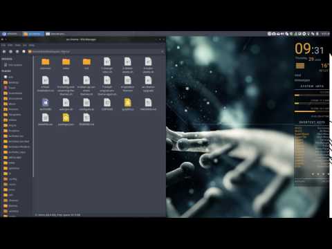 ArchLabs : 91 making a new arc colora theme - Arc Hibiscus - use the power of the scripts - 1/6