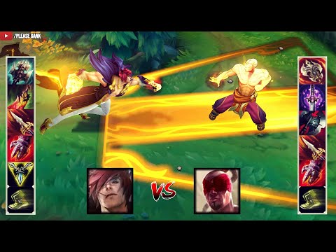 SETT vs LEE SIN FULL BUILD FIGHTS & Best Moments!