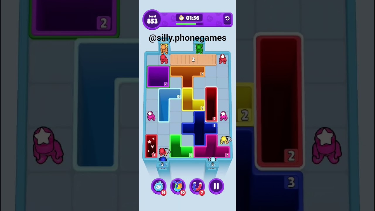 Drop Away Level 853 Walkthrough Solution