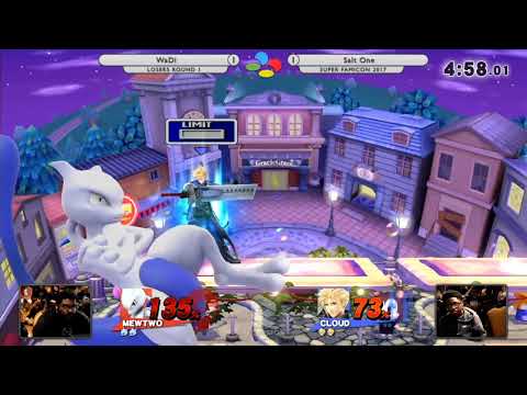 Super Famicon 2017 - Smash 4 Losers Round 1 - WaDi vs Salt One