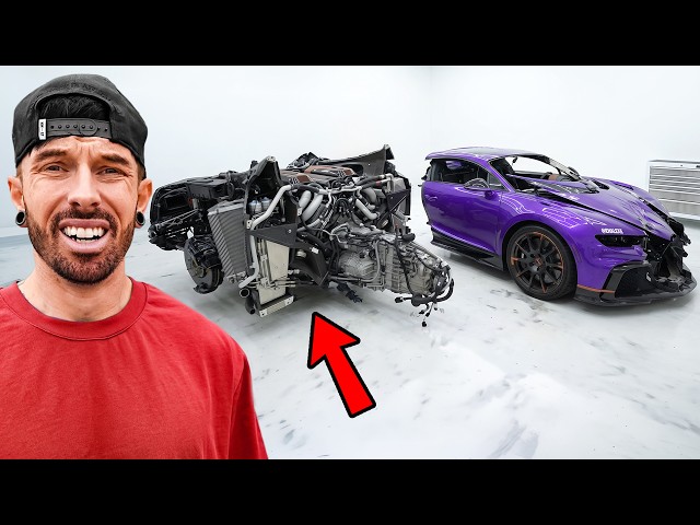 I Made A Big Mistake Fixing The Wrecked Bugatti Chiron – Mat Armstrong MK2
