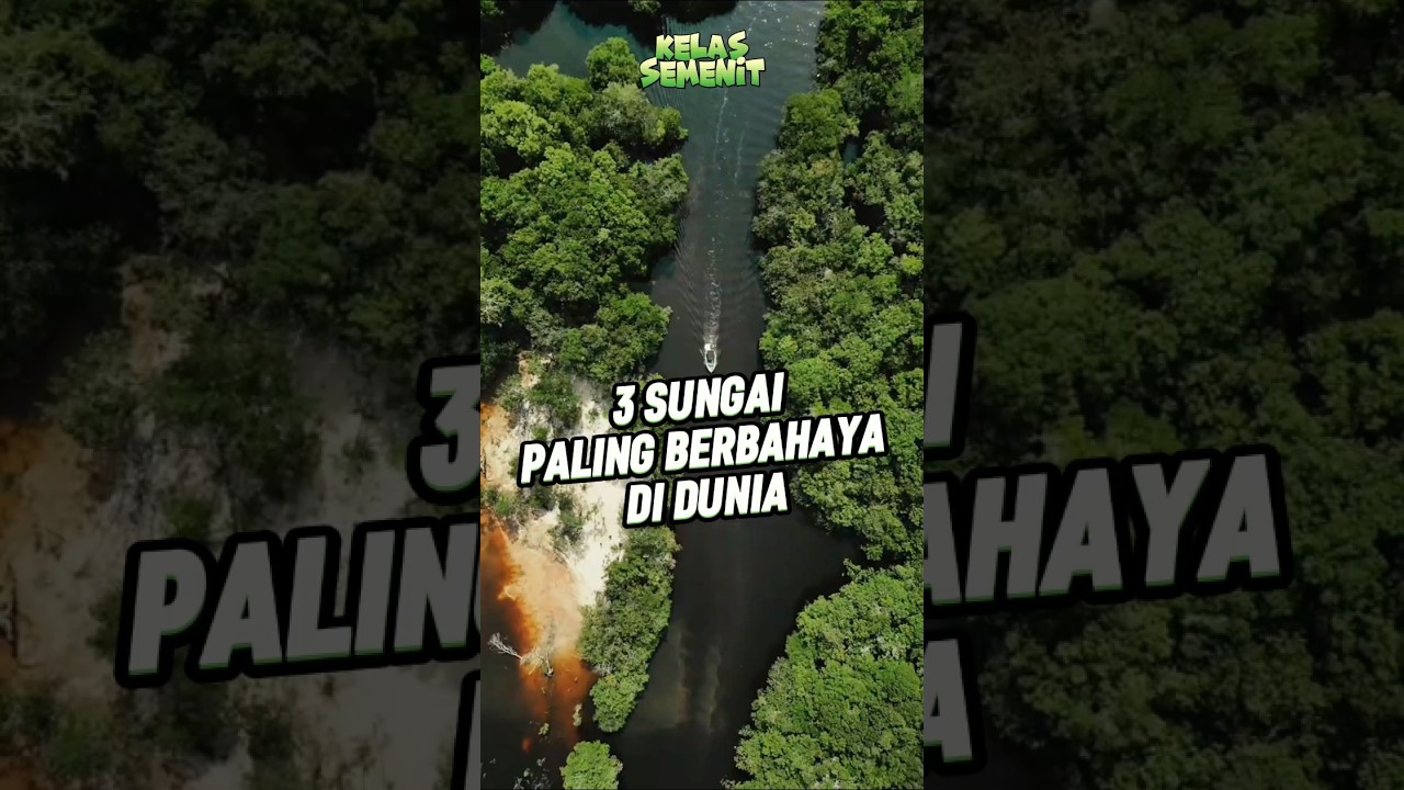 These are the 3 most dangerous rivers in the world 👀