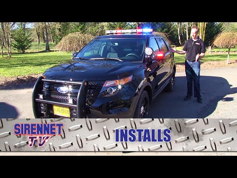 2015 Ford Utility Interceptor Police Package Installation