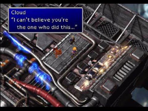 Final Fantasy VII walkthrough part 31 (ff7) Sector 8 Midgar (long game play)