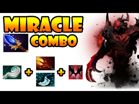 Dota 2 Miracle Shadow Fiend Classic Blink + Eul + SS + Dagon