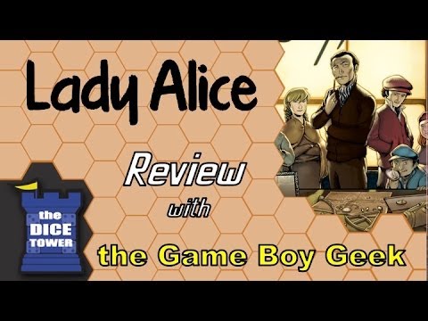 The Game Boy Geek (Dice Tower) Reviews Lady Alice