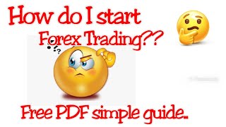 Forex for a complete beginner, how to start forex trading PDF guide
