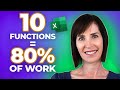 Master 80 Of Essential Excel Functions In 20 Minutes 2025