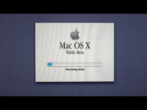 Mac OS X Public Beta - Booting