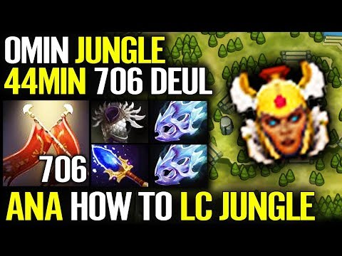 HOW TO JUNGLE IN 7.21 Dota 2!! Legion Commander Farmming Skill by ANA