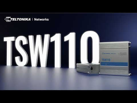 TELTONIKA L2 UNMANAGED ETHERNET SWITCH-TSW110